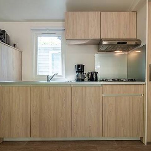 Mobile home 6 persons - Mobil-home | Premium | 3 Bedrooms | 6 Pers | Terrace Lounge | Air conditioning | TV