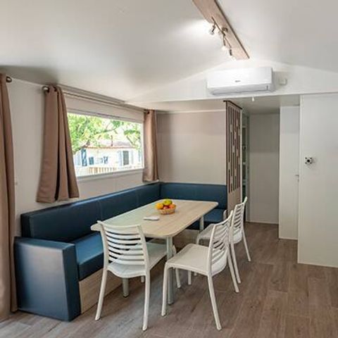 Mobile home 6 persons - Mobil-home | Premium | 3 Bedrooms | 6 Pers | Terrace Lounge | Air conditioning | TV