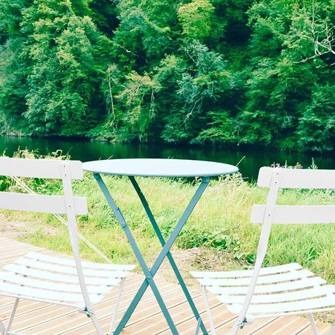 Canvas and wooden tent 2 persons - Comfortable tent in Semoy brodure