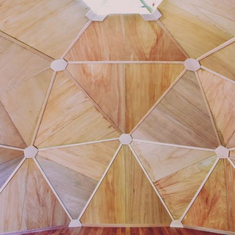 Accommodation 2 persons - Geodesic dome at Le Calme surrounded by woods