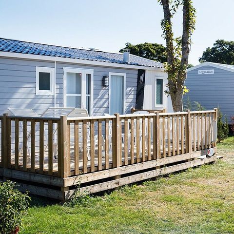 Mobile home 4 persons - Mobile-home | Comfort XL | 2 Bedrooms | 4 Pers. | Raised terrace | TV