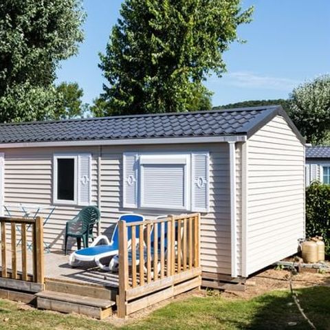 Mobile home 4 persons - Mobile-home | Comfort XL | 2 Bedrooms | 4 Pers. | Elevated terrace not covered | TV
