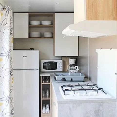 Mobile home 4 persons - Mobile-home | Comfort XL | 2 Bedrooms | 4 Pers. | Elevated terrace not covered | TV
