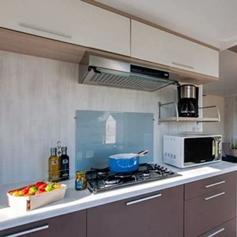 Mobile home 4 persons - Mobile-home | Comfort XL | 2 Bedrooms | 4 Pers. | Elevated terrace not covered | TV