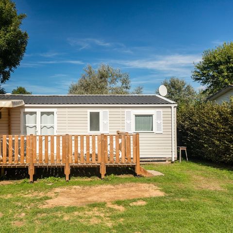 Mobile home 6 persons - Mobile-home | Premium Azure | 3 Bedrooms | 6 Pers. | Raised terrace | Air conditioning | TV
