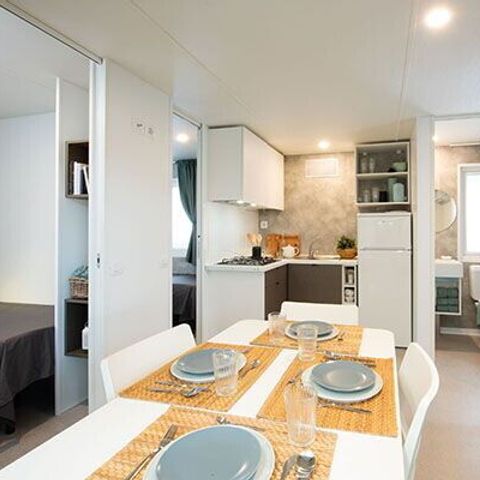 Mobile home 4 persons - Mobile-home | Premium Azure | 2 Bedrooms | 4 Pers. | Raised terrace | Air-conditioning.