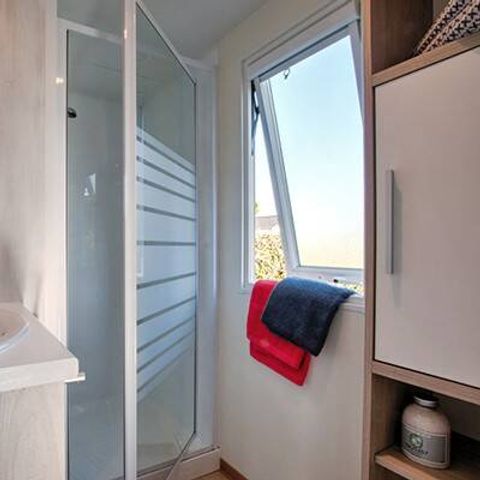 Mobile home 4 persons - Comfort | 2 Bedrooms | 4 Pers. | Terrace with lift, not covered