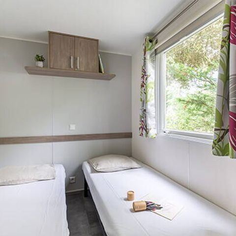 MOBILE HOME 4 people - Comfort | 2 Bedrooms | 4 Pers. | Uncovered raised terrace | TV