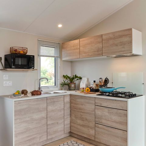 Mobile home 6 persons - Comfort | 3 Bedrooms | 6 Pers | Raised terrace | Air conditioning | TV