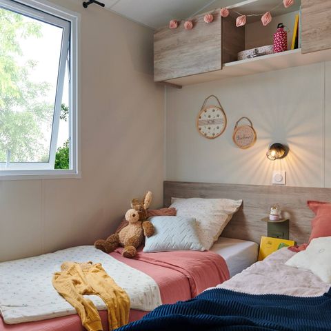 MOBILE HOME 6 people - Comfort | 3 Bedrooms | 6 Pers | Raised terrace | Air conditioning | TV