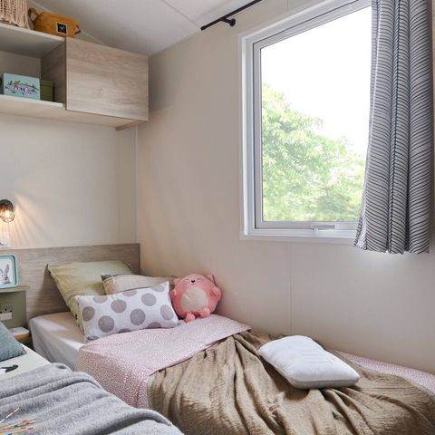 Mobile home 6 persons - Comfort | 3 Bedrooms | 6 Pers | Raised terrace | Air conditioning | TV