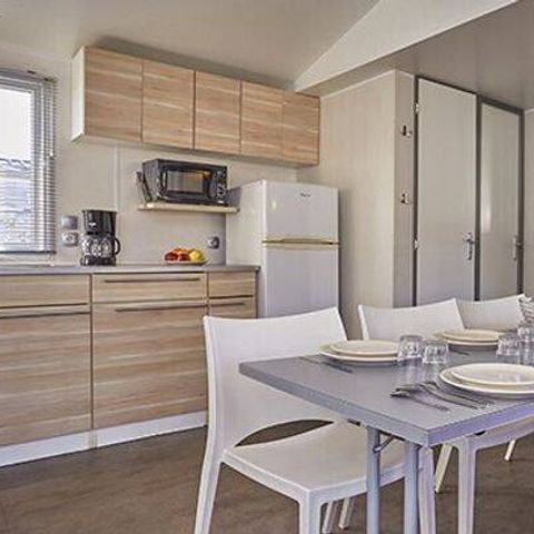 Mobile home 4 persons - Mobile-home | Comfort | 2 Bedrooms | 4 Pers. | Single terrace | Air-con.