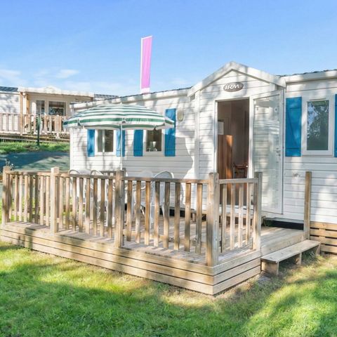 Mobile home 4 persons - Mobil-home | Classic | 2 Bedrooms | 4 Pers. | Terrace with elevation, not covered