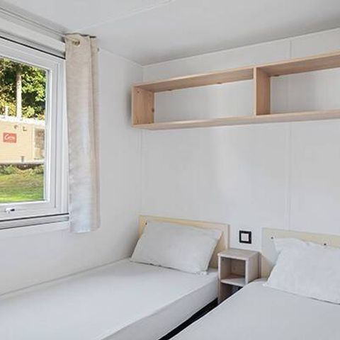 Mobile home 4 persons - Mobil-home | Classic | 2 Bedrooms | 4 Pers. | Terrace with elevation, not covered