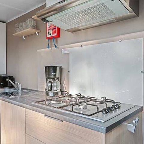 Mobile home 4 persons - Mobil-home | Classic | 2 Bedrooms | 4 Pers. | Terrace with elevation, not covered