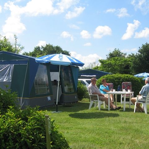 Canvas bungalow 6 persons - BT luxury tent, 2 cabins without sanitary facilities