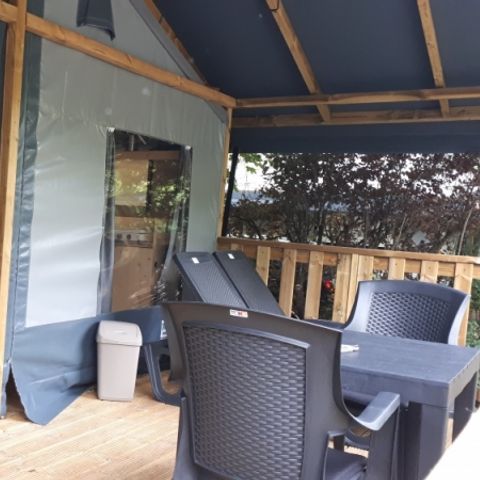 CANVAS BUNGALOW 6 people - Extra Luxe Lodgetent (LG) - Without bathroom