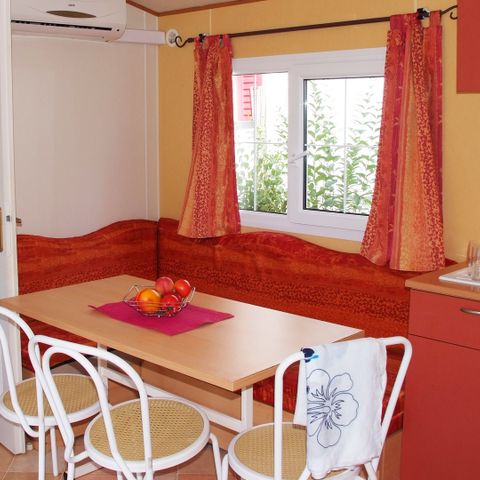 MOBILE HOME 8 people - TEXAS ECO - 3 bedrooms - CLIM - TV
