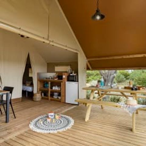 CANVAS AND WOOD TENT 4 people - Lodge 4p 2 bdrm