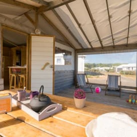 CANVAS AND WOOD TENT 4 people - Lodge Sweet Home 4p 2ch ****