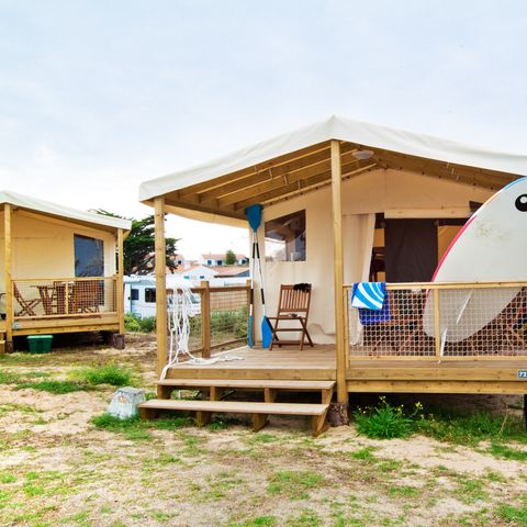 Tent 5 persons - Capcode, 2 Bedrooms Without bathroom facilities