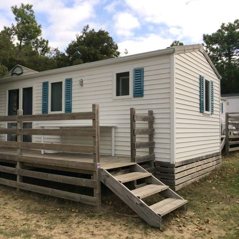 MOBILE HOME 6 people - Comfort, 2 Bedrooms + TV