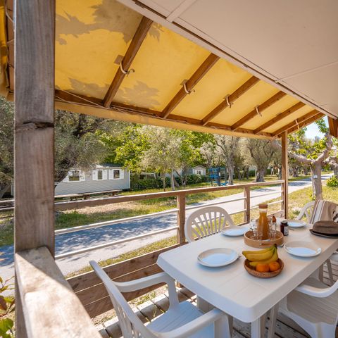 MOBILE HOME 6 people - Mobile-home | Comfort | 3 Bedrooms | 6 Pers. | Raised terrace | Air conditioning
