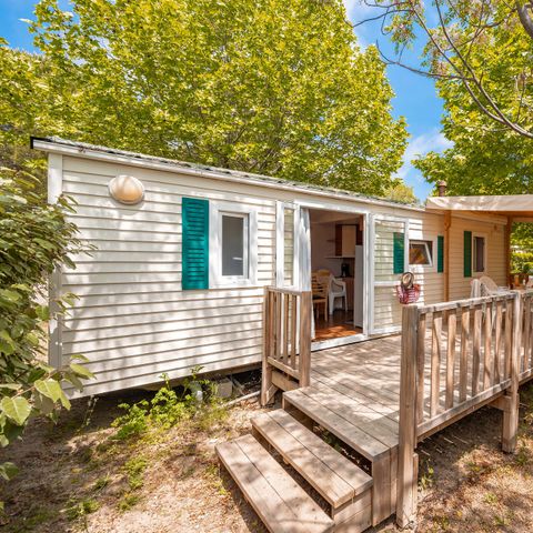 MOBILE HOME 6 people - Classic | 2 Bedrooms | 4/6 Pers. | Raised terrace | Air-con.