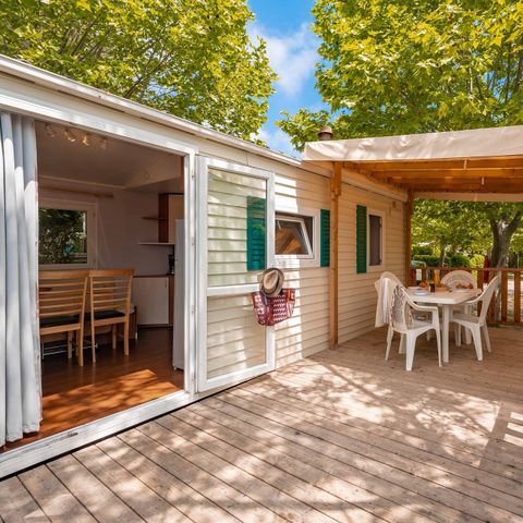 MOBILE HOME 6 people - Mobil-home | Classic | 2 Bedrooms | 4/6 Pers. | Raised terrace