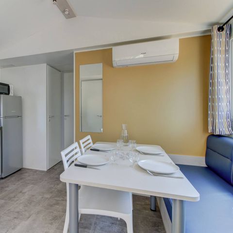 MOBILE HOME 4 people - Mobile-home | Comfort | 2 Bedrooms | 4 Pers. | Raised terrace | 1 Bathroom | Air-con.