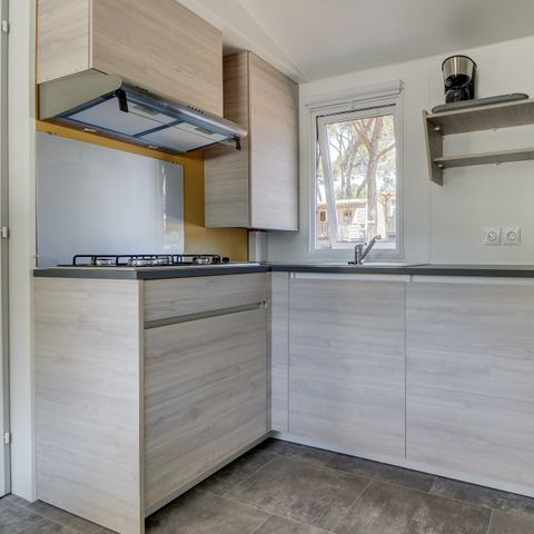 MOBILE HOME 6 people - Comfort | 2 Bedrooms | 4/6 Pers. | Single terrace | Air conditioning