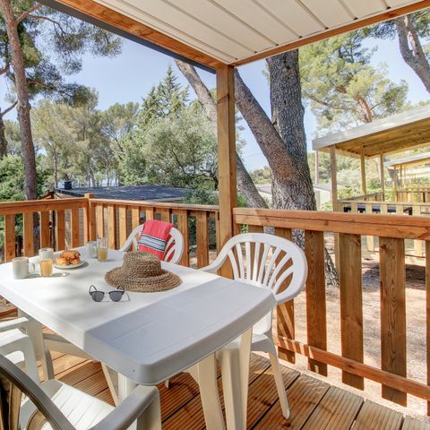 MOBILE HOME 6 people - Comfort | 2 Bedrooms | 4/6 Pers. | Single terrace | Air conditioning