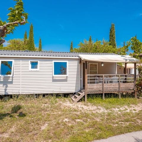MOBILE HOME 6 people - Mobile-home | Comfort | 3 Bedrooms | 6 Pers. | Raised terrace | Air conditioning