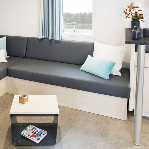 MOBILE HOME 6 people - Mobile-home | Comfort XL | 3 Bedrooms | 6 Pers. | Raised terrace | Air conditioning