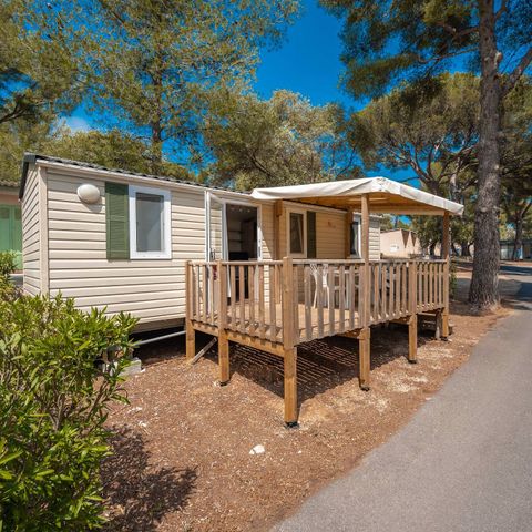 MOBILE HOME 4 people - Classic | 2 Bedrooms | 4 Pers. | Raised terrace | Air-con.