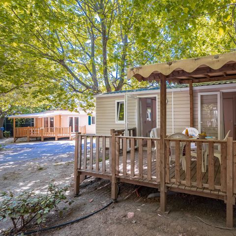 MOBILE HOME 6 people - Mobile-home | Comfort | 2 Bedrooms | 4/6 Pers. | Raised terrace | Air-con.