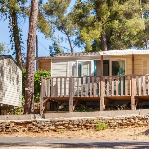 MOBILE HOME 6 people - Mobile-home | Classic | 3 Bedrooms | 6 Pers. | Raised terrace