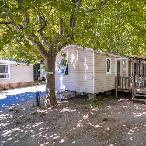 MOBILE HOME 6 people - Mobile-home | Comfort | 2 Bedrooms | 4/6 Pers. | Raised terrace | Air-con.