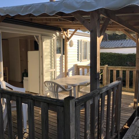 MOBILE HOME 6 people - Aqua 3 Bedrooms 6 People Semi-Covered Terrace