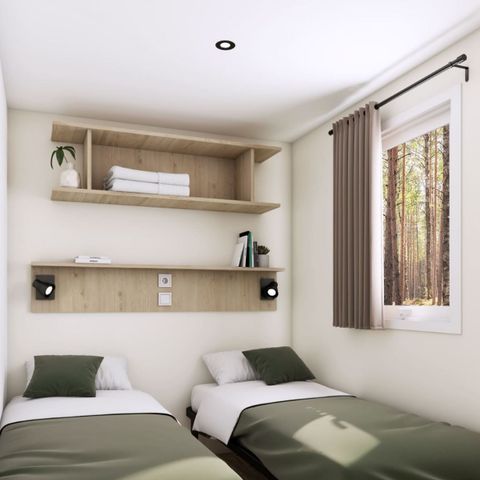 Mobile home 5 persons - LAURIER - 2 bedrooms