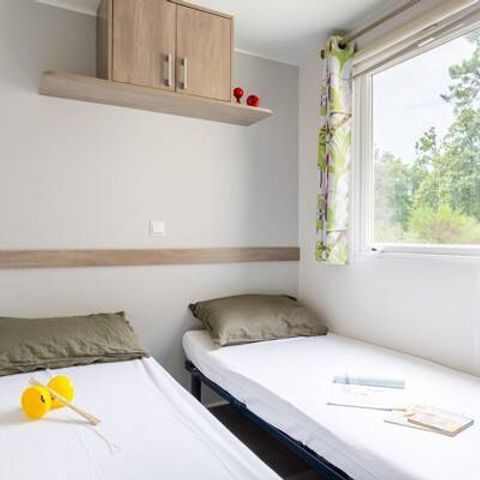 Mobile home 6 persons - Comfort | 3 Bedrooms | 6 Pers | Raised terrace | Air conditioning