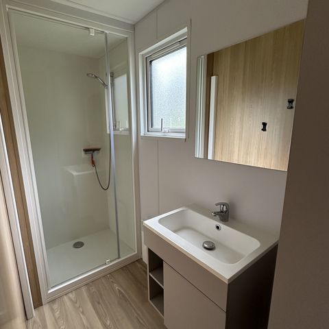 MOBILE HOME 6 people - Mobile home | Comfort XL | 3 Bedrooms | 6 Pers. | Raised terrace | Air conditioning