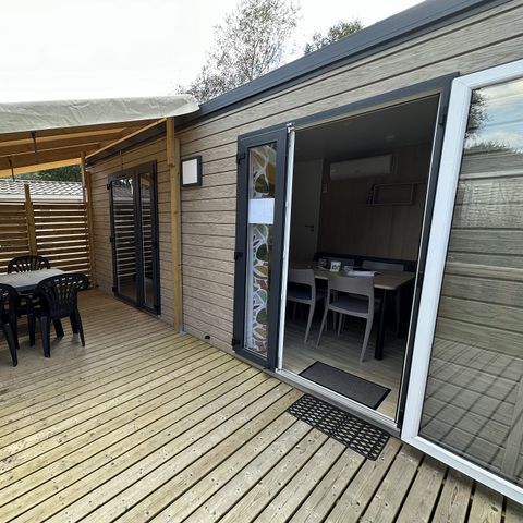 Mobile home 6 persons - Mobile home | Comfort XL | 3 Bedrooms | 6 Pers. | Raised terrace | Air conditioning