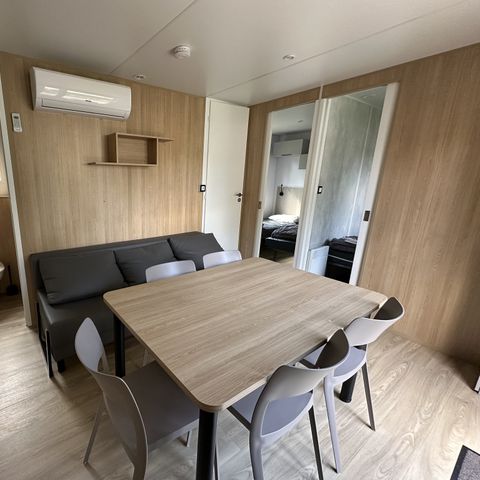 MOBILE HOME 6 people - Mobile home | Comfort XL | 3 Bedrooms | 6 Pers. | Raised terrace | Air conditioning