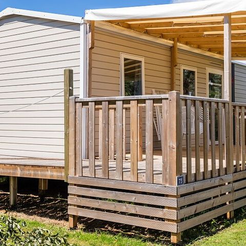 MOBILE HOME 6 people - Mobile-home | Comfort XL | 2 Bedrooms | 6 Pers. | Raised terrace | Air conditioning