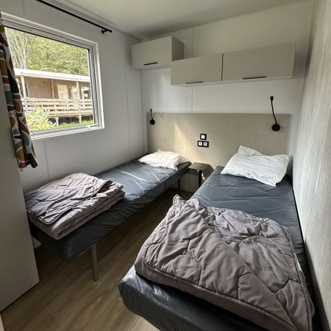 MOBILE HOME 6 people - Mobile home | Comfort XL | 3 Bedrooms | 6 Pers. | Raised terrace | Air conditioning