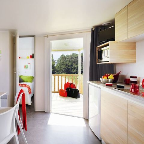 MOBILE HOME 4 people - CAP LARDIER