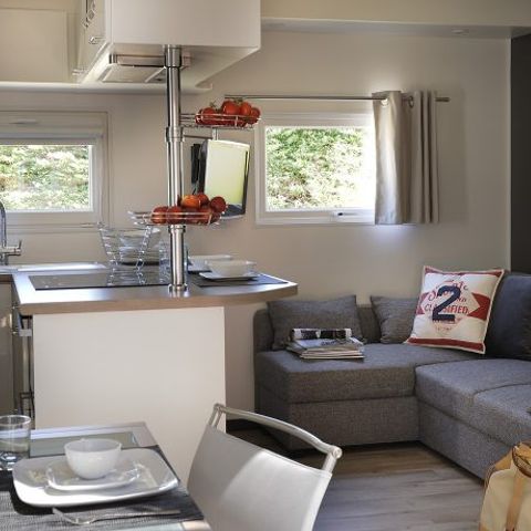 MOBILE HOME 5 people - PREMIUM TAOS 2bed 5 pers with air conditioning