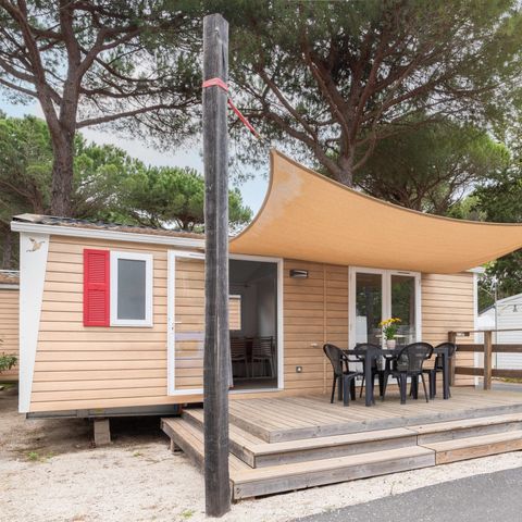 MOBILE HOME 6 people - 2 bedrooms - CLIM - TV