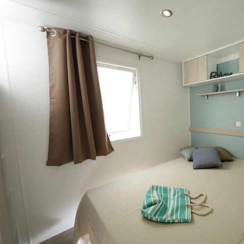 MOBILE HOME 6 people - 2 bedrooms - CLIM - TV